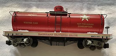 Bachmann G Scale Train Car Bachmann Brothers Circus Water Tanker Car # 98383 • $42.50