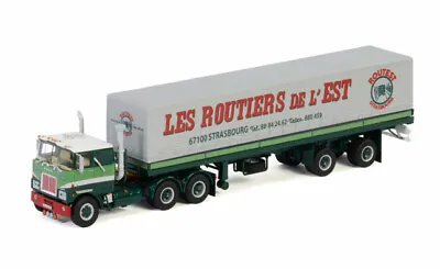 For MACK F700 6X4 CLASSIC CURTAINSIDE TRAILER 01-3020 1/50 DIECAST Truck Model • $386.74