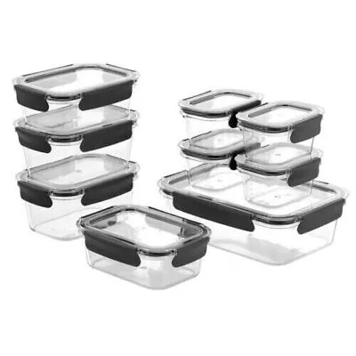 9PC Lemon And Lime Crystal Fresh AirTight Food Rice Pasta Storage Container • $47