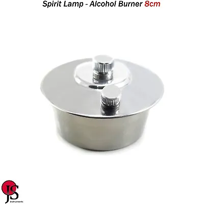 Dental Laboratory Ethyl Alcohol Burner Bunsen Spirit Lamp Stainless Steel • $14.25