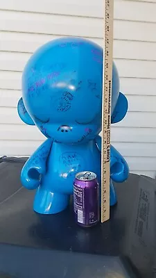 Kidrobot 18” Blue Mega Munny USED Read As Is • $199