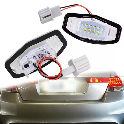 LED Number License Plate Light Lamp For 2003-2017 Honda Accord Sedan 4-Door ONLY • $30.02