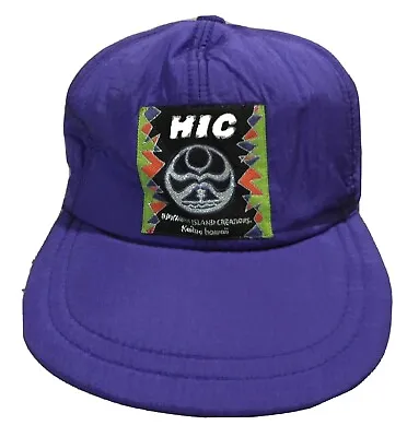 Free Shipping Vtg Hic Hawaiian Island Creations Earflap Cap Made In Japan • $40