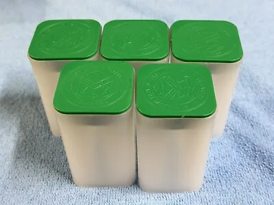 US Mint Genuine American Silver Eagle Coin Tubes Lot Of 5 ASE Plastic Tubes • $15.61