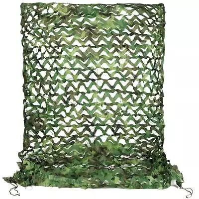 Military Camouflage Netting Desert Camo Tarp Mesh Net Hunting Camping Car Cover • $12.78