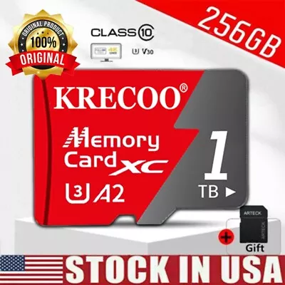 Micro SD Card 128GB 256GB 1TB Ultra Class 10 SDXC SDHC Memory Card Wholesale Lot • $13.19