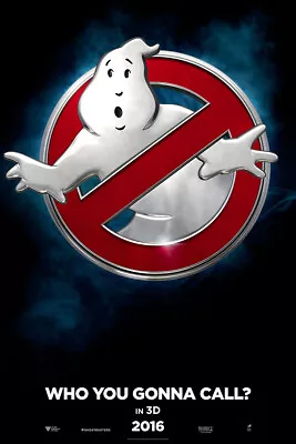 UNFRAMED Ghostbusters 2016 Movie Poster Prints Canvas Print Decor C • $16.99