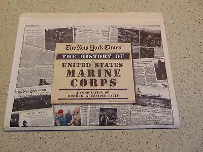 Super RARE- New York Times HISTORY OF United States MARINE CORPS  Compilation-** • $35