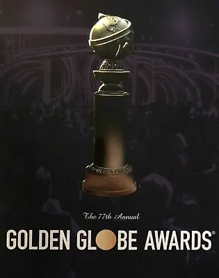 $49.95 • Buy 2020 Golden Globe Awards Program Phoenix Awkwafina Pitt 1917 Judy Irishman Joker