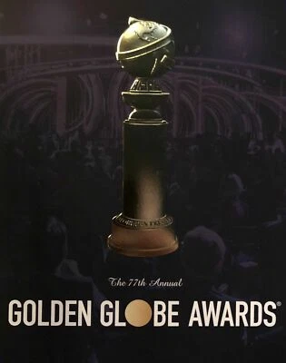$49.95 • Buy 2020 Golden Globe Awards Program Phoenix Awkwafina Pitt 1917 Judy Irishman Joker