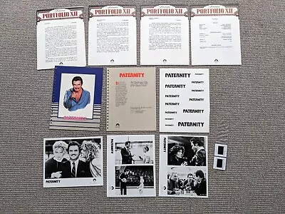 Paternity Movie Press Kit Photographs Slides Burt Reynolds Beverly D'Angelo  • $24.99