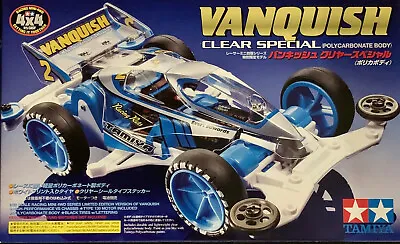 TAMIYA 94864 Mini 4WD VANQUISH Clear Special (VS Chassis)(Polycarbonate Body) • $88