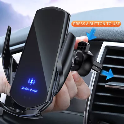 15W Wireless Car Charger Phone Holder Air Vent Mount For IPhone 13 Pro Max 14 15 • $19.99