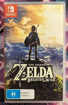 Legend Of Zelda Breath Of The Wild Nintendo Switch Case / Box Only No Game • $23.99