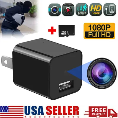 1080P HD Mini Hidden Spy Cam Motion Detection Home Security Surveillance Camera • $14.98