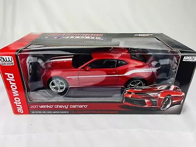 Auto World 1/18 - 2017 Yenko Camaro SS ( 1 Of 1002)  RED DIECAST MODEL CAR • $100