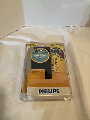 Philips RF Modulator Video RCA To Coaxial Converter Model PH61159 NEW SEALED • $25