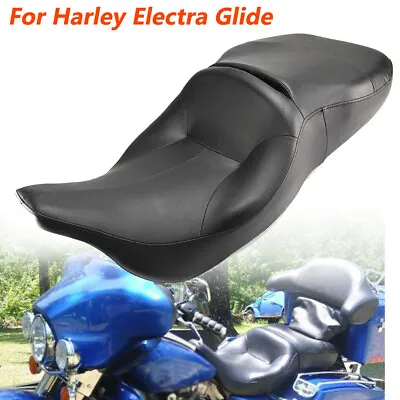 $196.68 • Buy 2 Up Rider Passenger Seat For Harley Electra Glide Standard Ultra Classic FLHTC