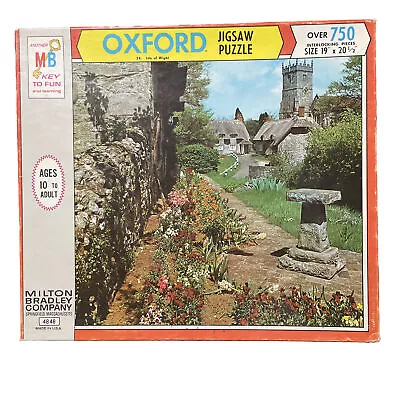 RARE Oxford Milton Bradley Jigsaw Puzzle 750 Pieces #4848 Isle Of Wight • $24.99