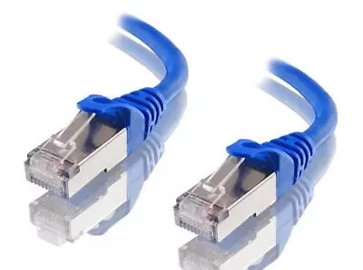 Astrotek CAT6A Shielded Ethernet Cable 50m Blue Color 10GbE RJ45 Network LAN Pat • $98.03