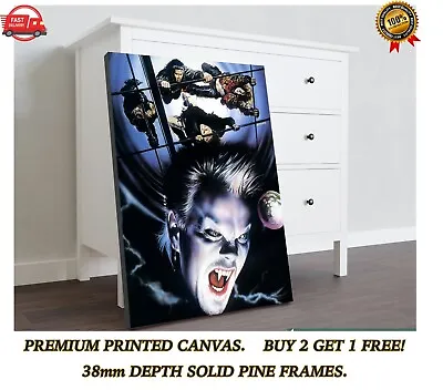 The Lost Boys Classic Movie Large CANVAS Art Print Gift A0 A1 A2 A3 A4 • £63