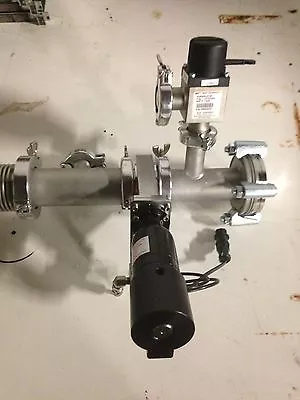 $400 • Buy 2x BOC Edwards Vacuum Gate Valve NGW414000 With PV25MKS ST/ST Valve Assembly