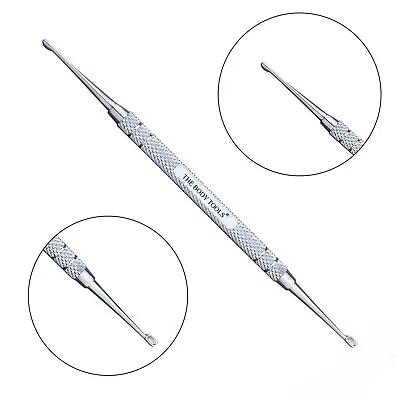 Professional Under Nail File Cleaner Manicure Grooming Stainless Steel Art Tools • £4.99
