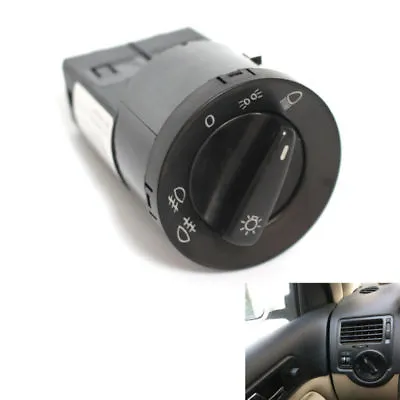 Headlight Switch Control For VW Golf Jetta Bora MK4 Passat B5 Polo Euro Beetle B • $15.34