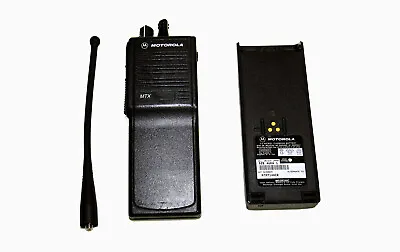 Motorola MTX H01UCC6DB3AN 800 MHz. Portable Radio With Battery & Antenna • $59.95