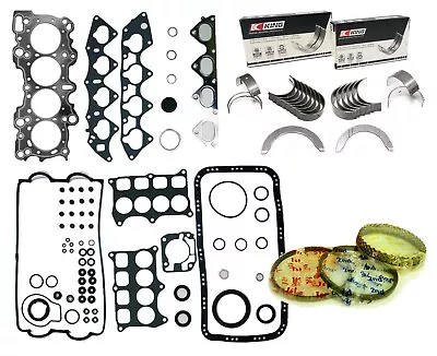 Acura Integra GSR Type-R 1.8 B18C1 B18C5 Engine Rebuild RE-RING KIT KING BEARING • $159.95