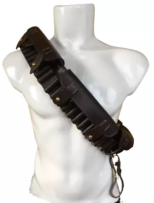  British Martini-Henry Bandolier P-1882 Brown Leather • $67.89