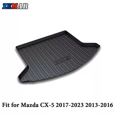 Cargo Liner Rear Trunk Boot Tray Floor Mats For Mazda CX-5 2017-2023 2013-2016 • $54.90