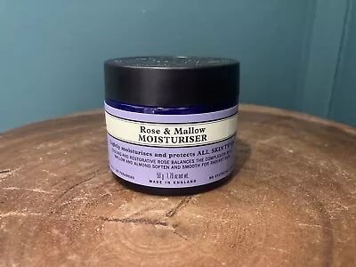 Neal's Yard Remedies Rose & Mallow Facial Moisturiser All Skin Types - Organic • £17.99