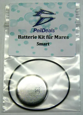 Battery Kit Set For Diving Computer Mares Smart With Original O-Ring By Mares • $10.75
