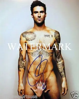 REPRINT - ADAM LEVINE Maroon 5 Signed 8 X 10 Glossy Photo Poster RP Man Cave • $6.99