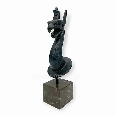 $89.90 • Buy Griffin Bird Head Statue Greek Mythology Creature Solid Bronze Sculpture Eagle