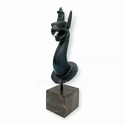 $89.90 • Buy Griffin Bird Head Statue Greek Mythology Creature Solid Bronze Sculpture Eagle