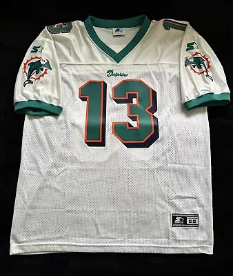 Vintage Starter Miami Dolphins Dan Marino #13 Stitched Jersey Size 52 (XL) • $130