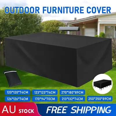 $12.62 • Buy Outdoor Furniture Cover UV Waterproof Garden Patio Table Chair Shelter Protector