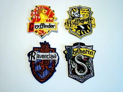 $7.99 • Buy 1x Harry Potter School Patches Embroidered Cloth Applique Iron Sew On Gryffindor