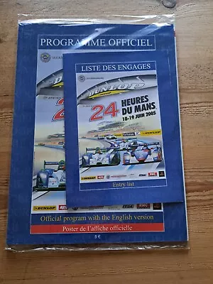 Le Mans 2005 Official Programme Unopened. • £9