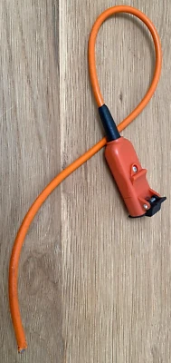 £3 • Buy Genuine Flymo Lawnmower Cable Rewireable Connector Lead Plug FLY022