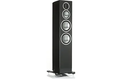Monitor Audio Gold 300 G4 Floor-Standing Loudspeakers - Piano Black - NIB • $5500