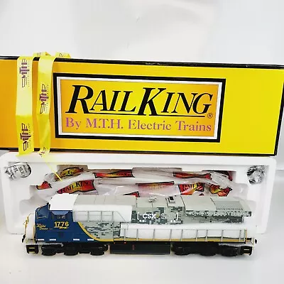 Mth Railking 30-20751-1 Csx Vetrans Es44ac 1776 Imperial Diesel Engine Ps3 O New • $548