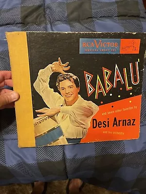 Desi Arnaz -78 RPM Victor - Cuban Pete/Green Eyes -In Babalu Box Tested • $1.99