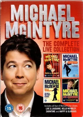 Michael McIntyre - Complete Live Collection (UK 4 Disc DVD) • £5.95