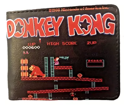 Donkey Kong Wallet Purse ID Mens Kids Gaming RETRO Arcade DK Super Mario AUS • $29.95