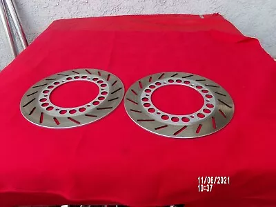 Yamaha Xv750 Xv1100 Virago Front Disc Brake Rotors 1986-1993 Oem Xv 750 1100  • $50