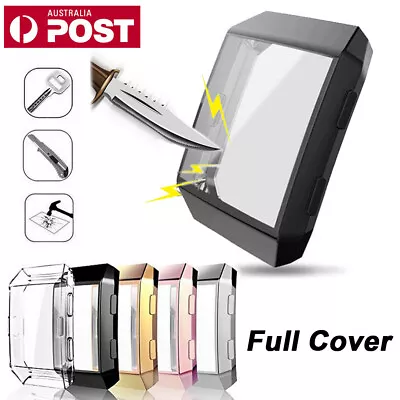 Full Clear Screen Skin Case TPU Cover Protector Case For Fitbit Ionic Ultra-thin • $7.99
