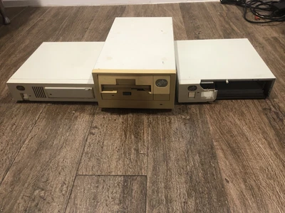 $199.99 • Buy VTG Lot Of 3 IBM External SCSI Data Tape Drives 3363 7207 7208 Power On PARTS